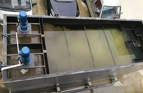 接觸氧化池、絮凝沉淀工藝